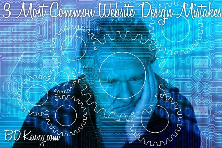 3 Most Common Website Design Mistakes